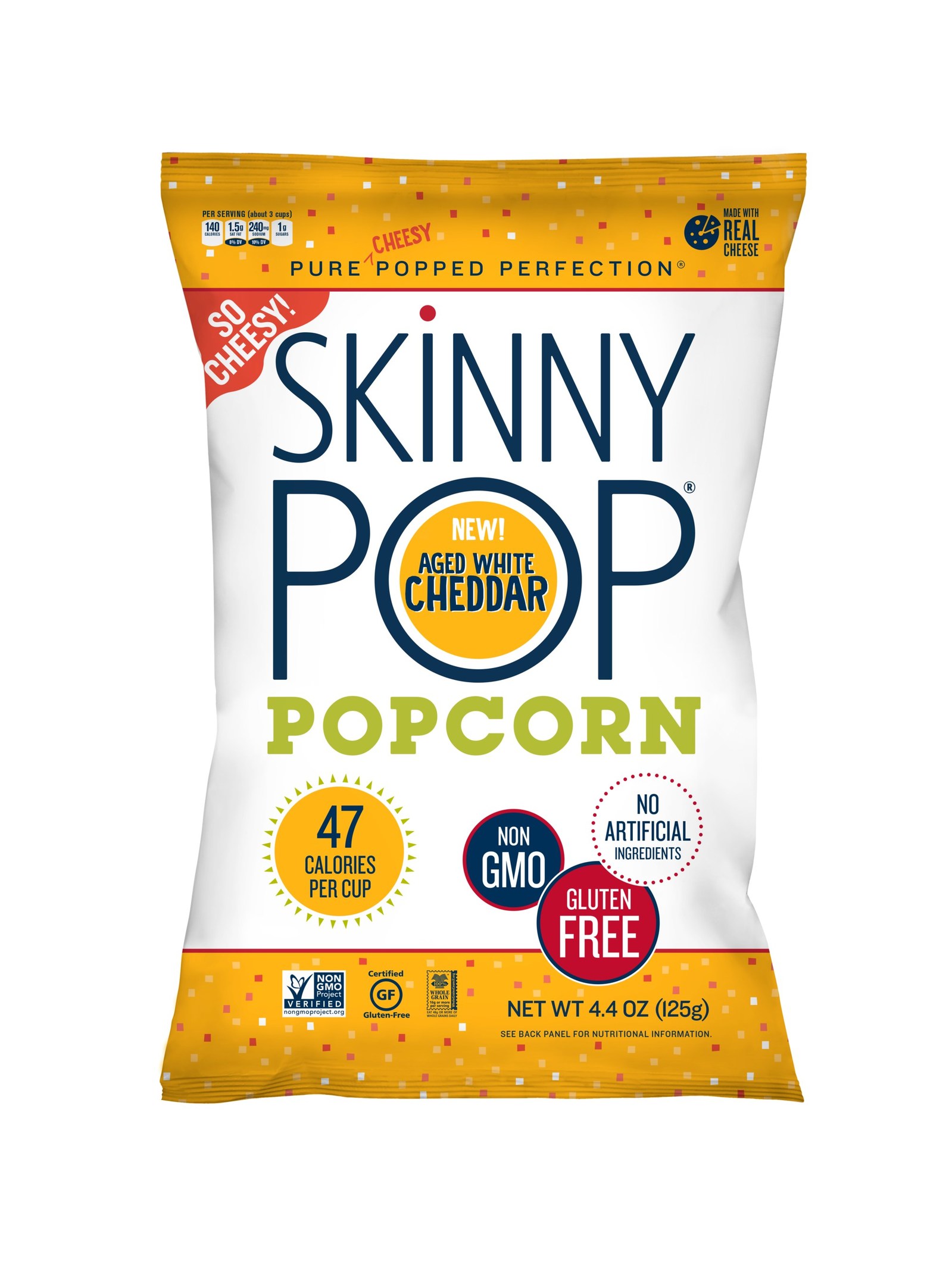 SkinnyPop® Popcorn Introduces New Cheesy Popcorn Flavors Aged White