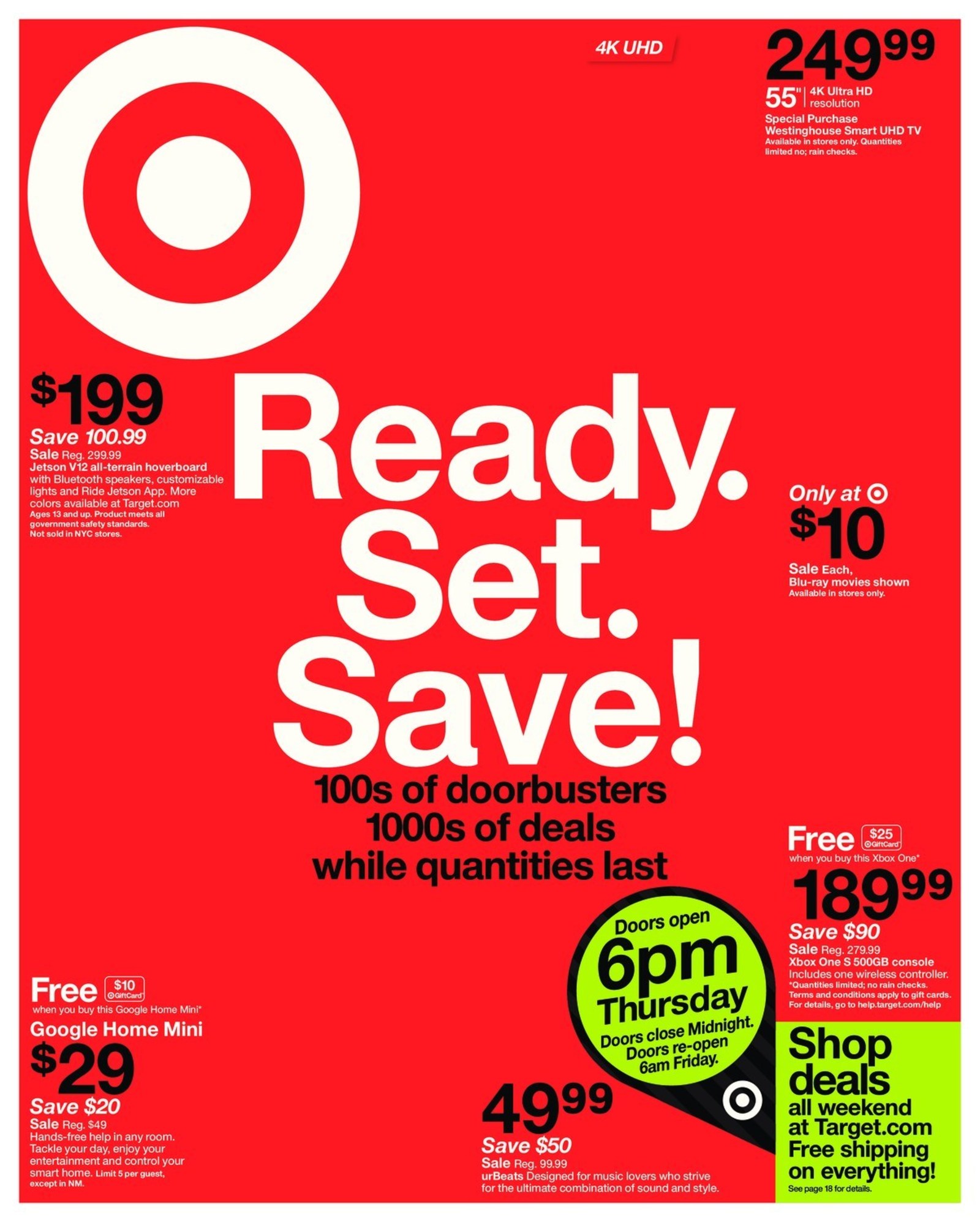 Target Reveals Deep Black Friday Discounts